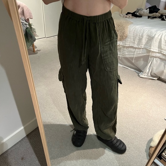 Wilfred Protagonist Pant. Army green. Size XS. - Picture 4 of 6